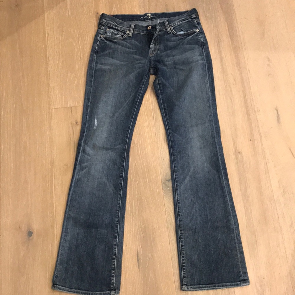 7 For all Mankind boot cut jeans